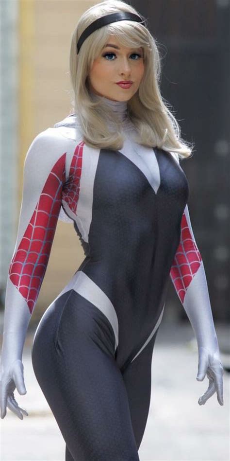 spider-gwen sexy|breasts, large breasts, Spider.